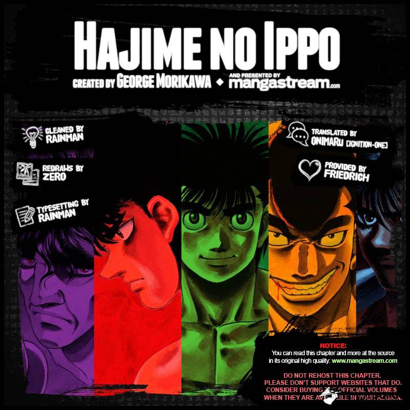 Hajime No Ippo - Chapter 1141