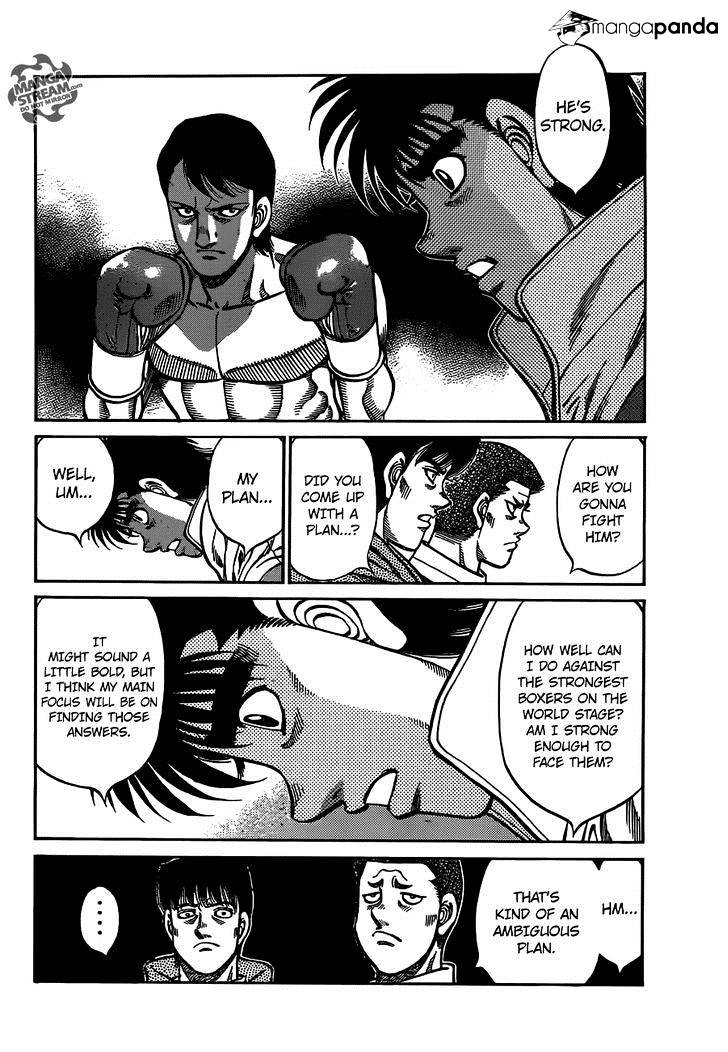 Hajime No Ippo - Chapter 1013 : Cocked And Ready