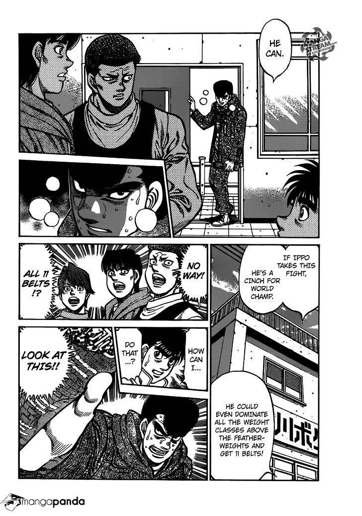 Hajime No Ippo - Chapter 1013 : Cocked And Ready