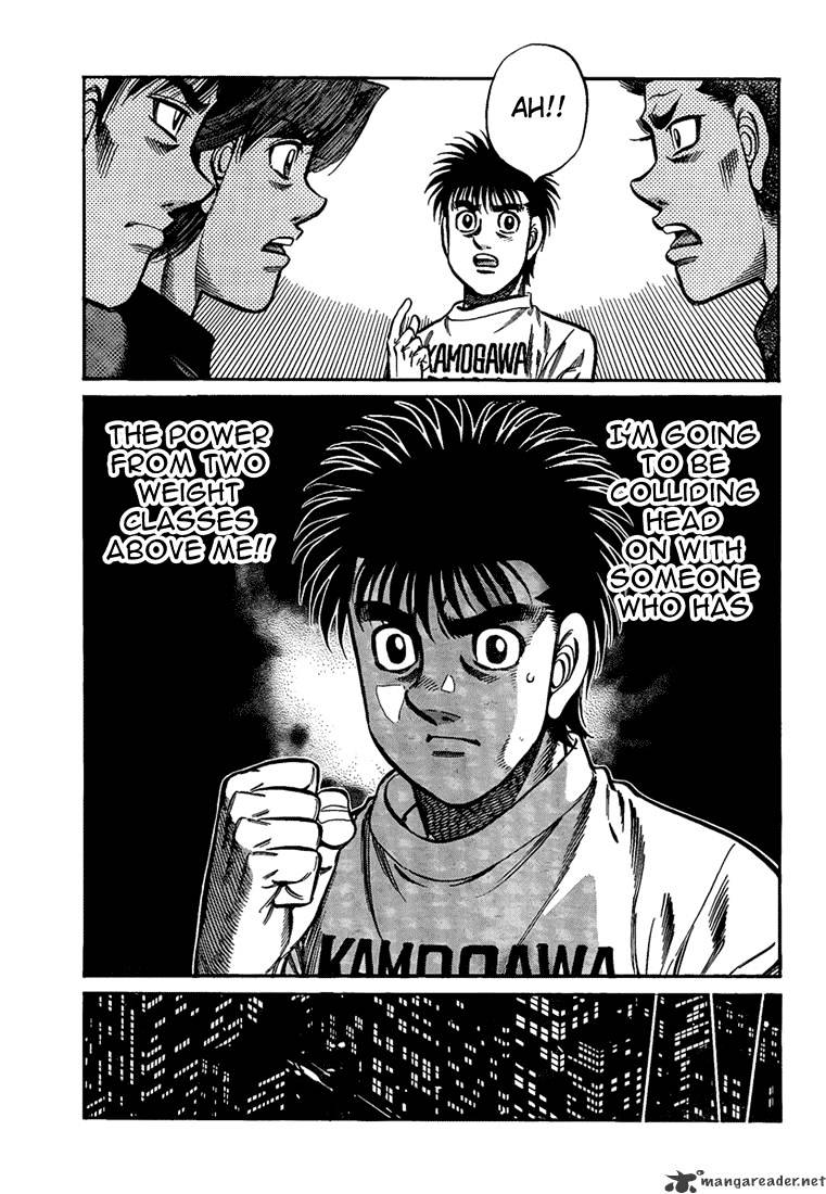 Hajime No Ippo - Chapter 916 : A Conspicuous Challanger