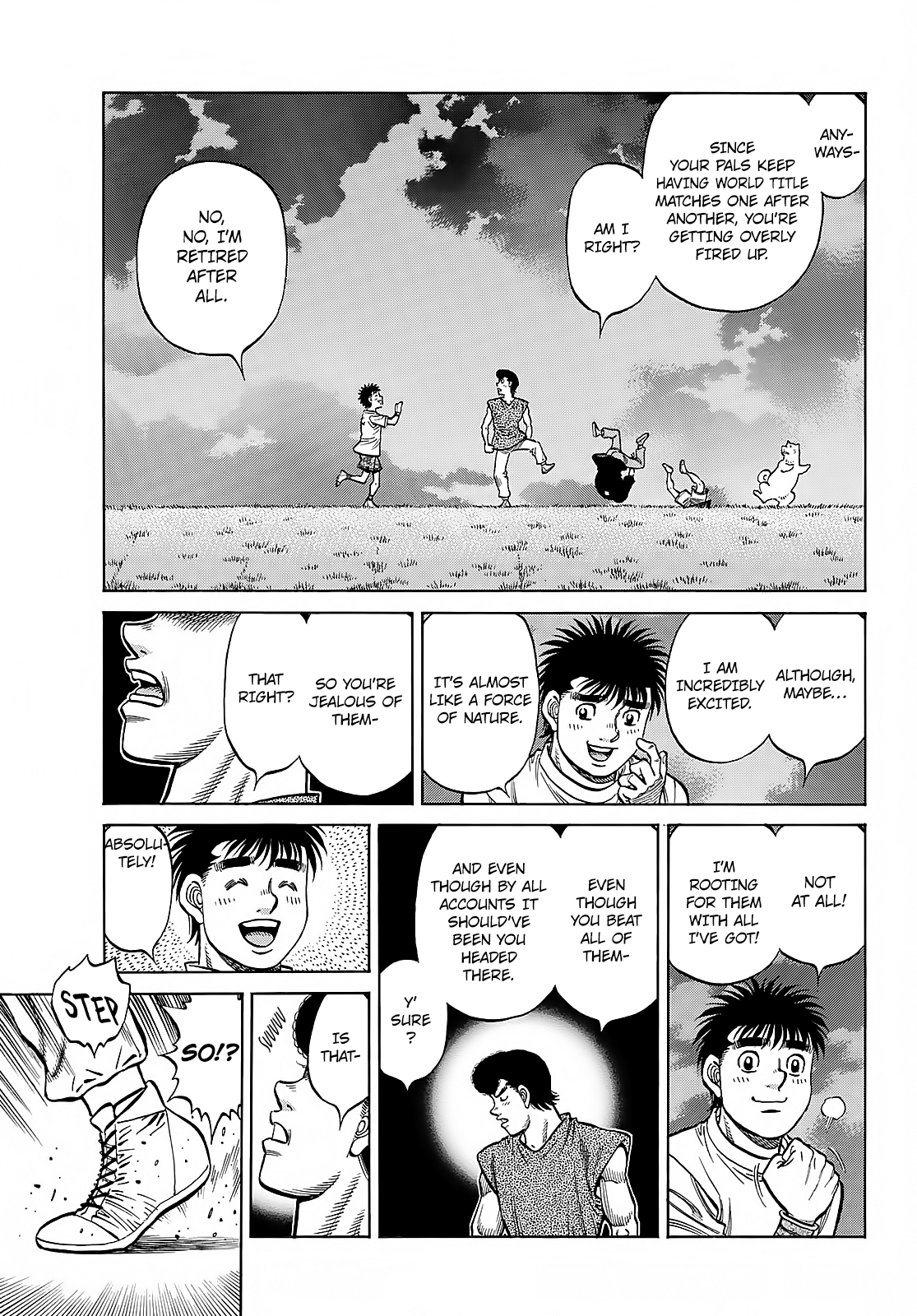 Hajime No Ippo - Chapter 1376: Dashes On The Riverbank