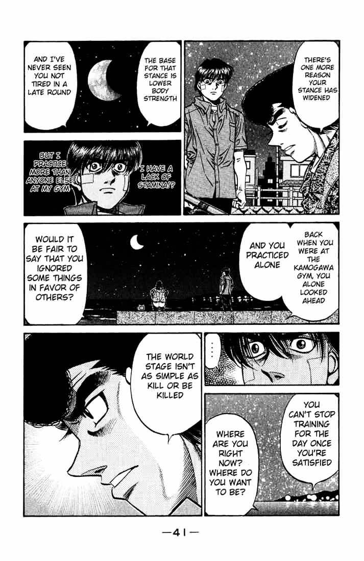 Hajime No Ippo - Chapter 515 : Birth Of Doubt