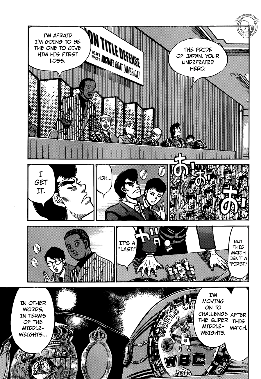 Hajime No Ippo - Chapter 1264: The Sandbag S Silent Sway