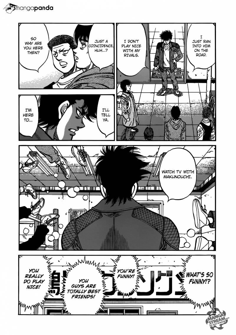 Hajime No Ippo - Chapter 984 : The Wolf Stalks Glory