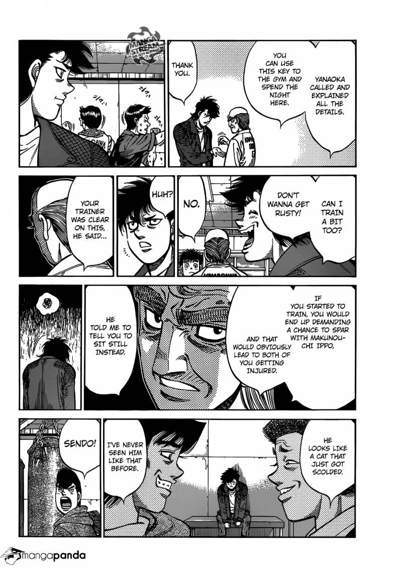 Hajime No Ippo - Chapter 984 : The Wolf Stalks Glory