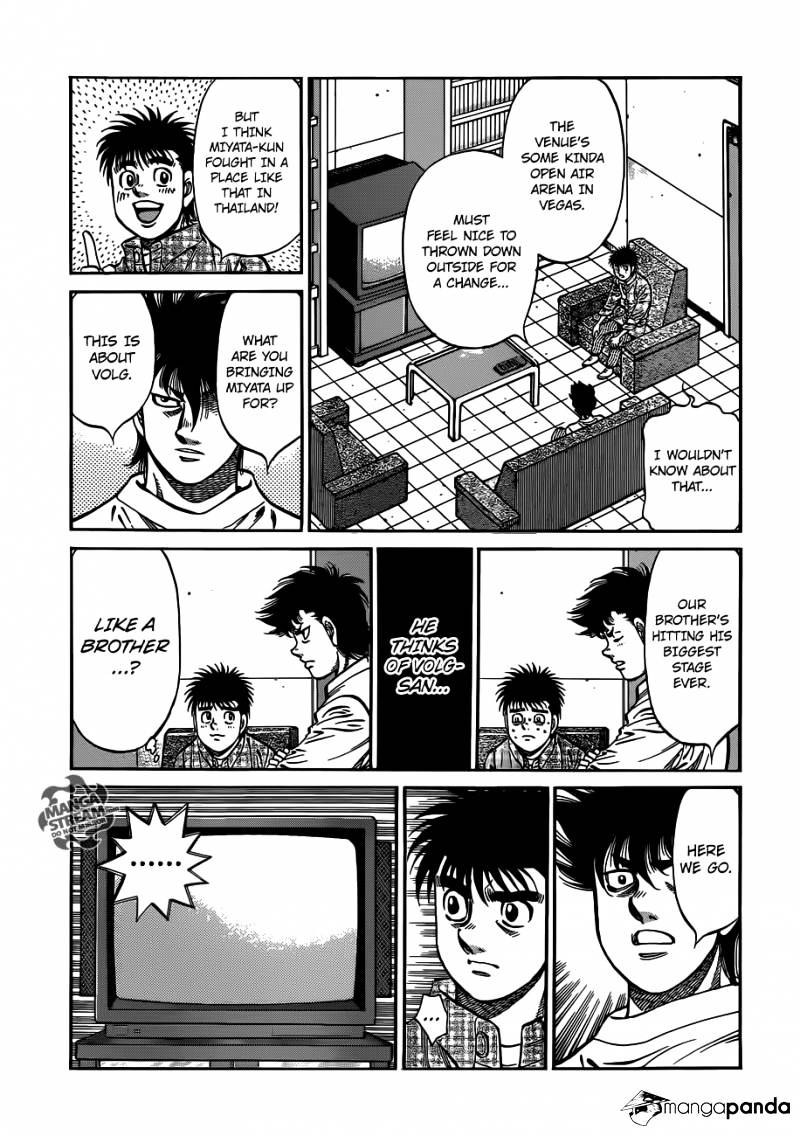 Hajime No Ippo - Chapter 984 : The Wolf Stalks Glory