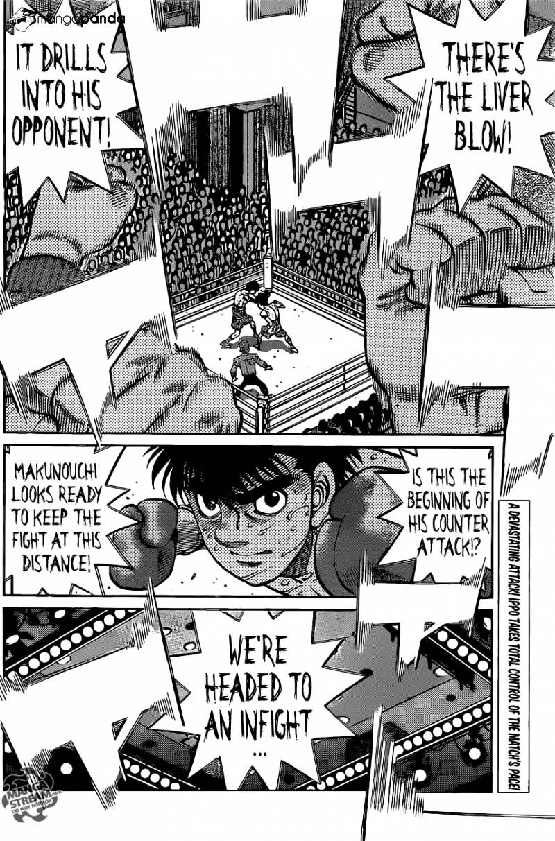 Hajime No Ippo - Chapter 1043 : Penetrating Arrow