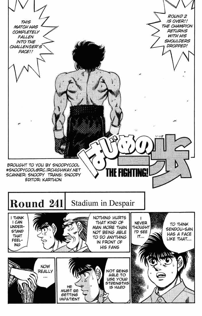 Hajime No Ippo - Chapter 241