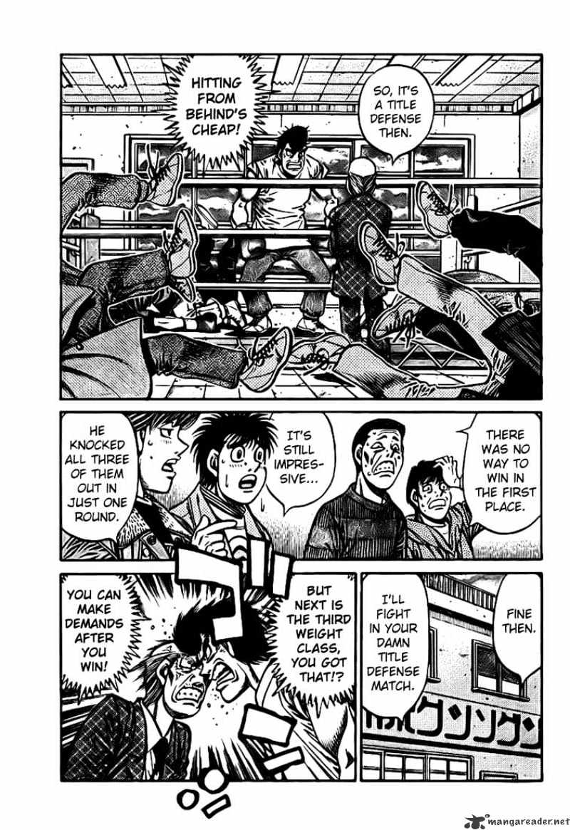 Hajime No Ippo - Chapter 803 : The Main Event And The Main Event