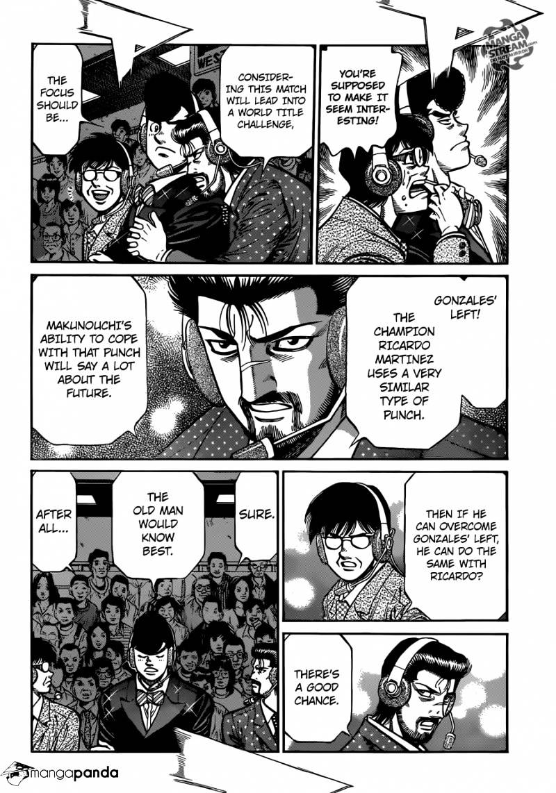 Hajime No Ippo - Chapter 1031 : The Wind God S Challenge