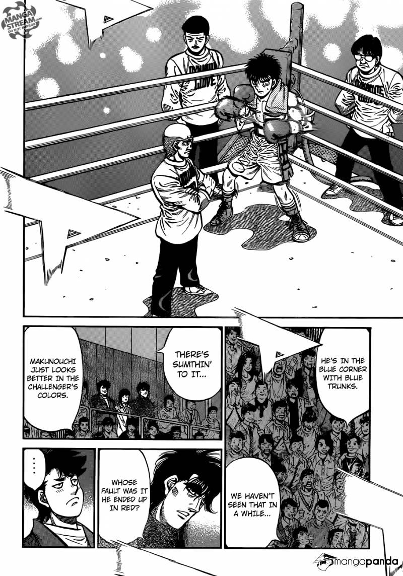 Hajime No Ippo - Chapter 1031 : The Wind God S Challenge