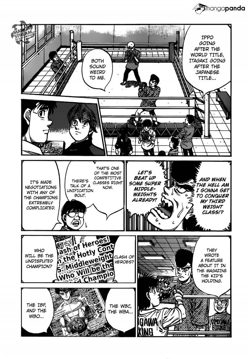 Hajime No Ippo - Chapter 1012 : Everyone S Next Round