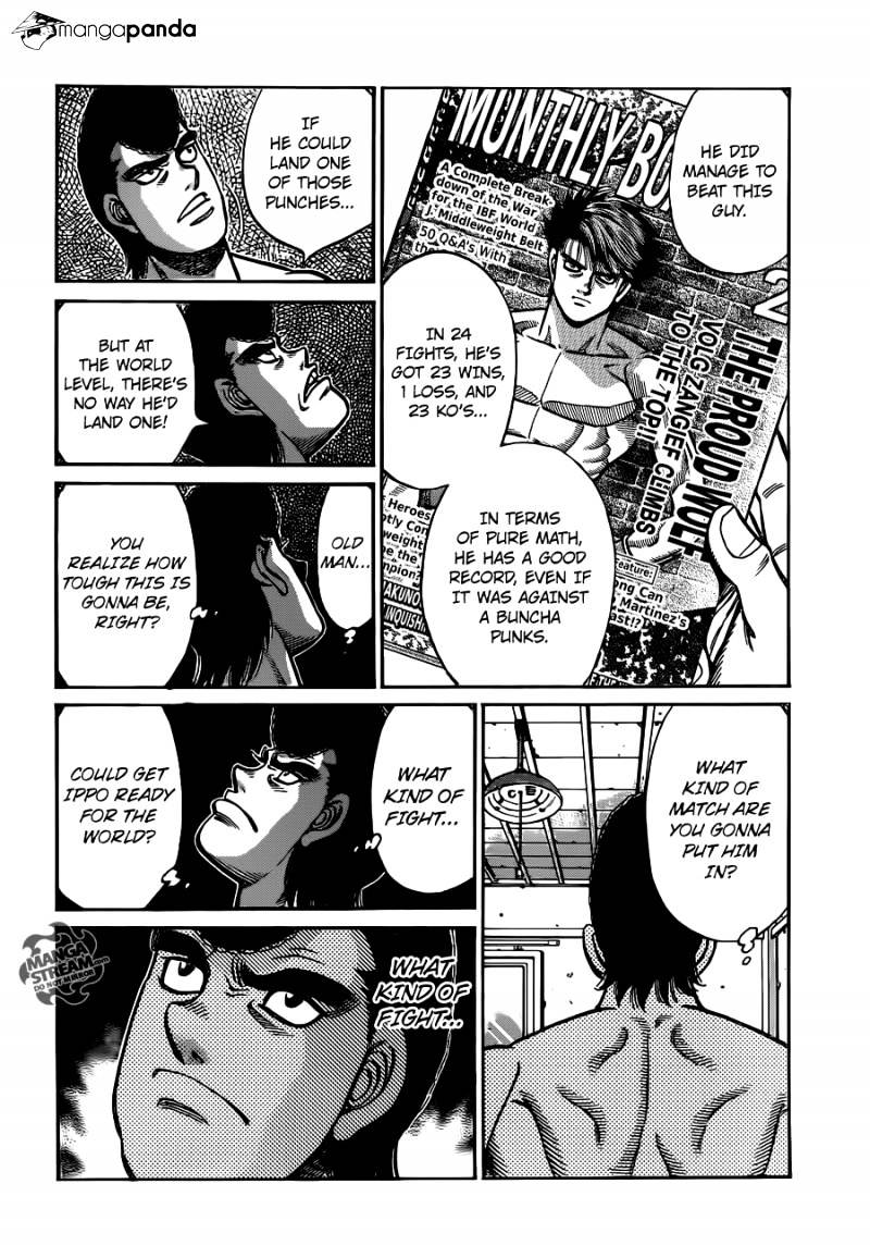 Hajime No Ippo - Chapter 1012 : Everyone S Next Round