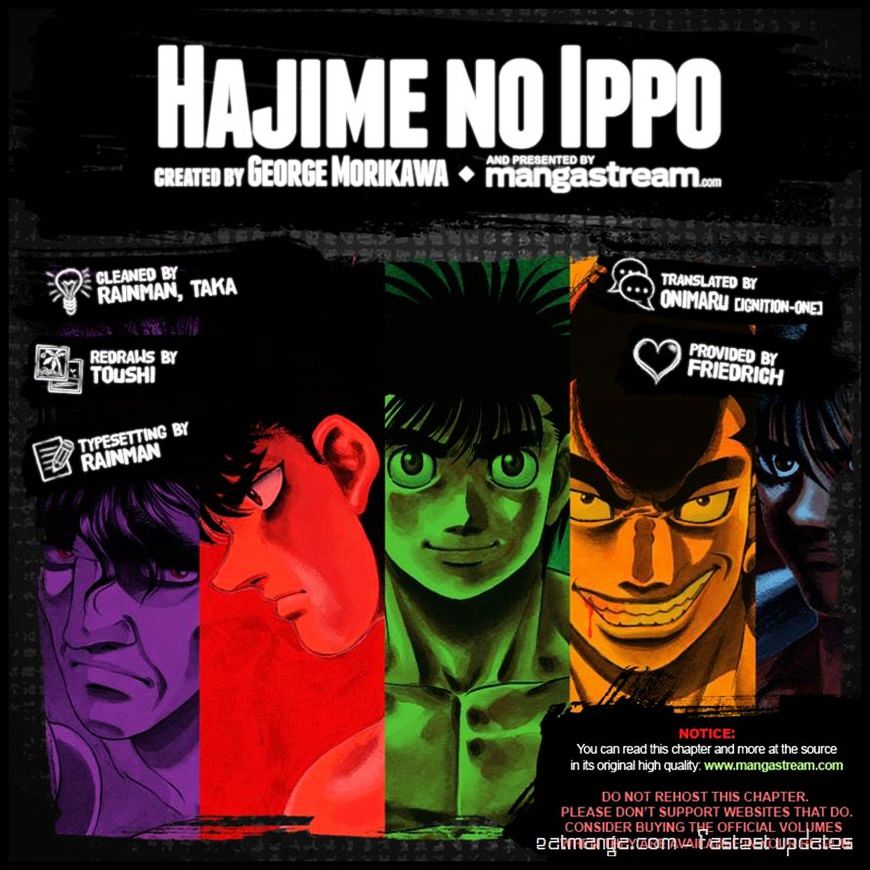 Hajime No Ippo - Chapter 1176