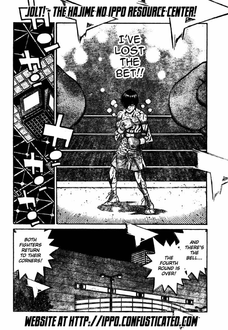 Hajime No Ippo - Chapter 835 : Payoff Of Courage