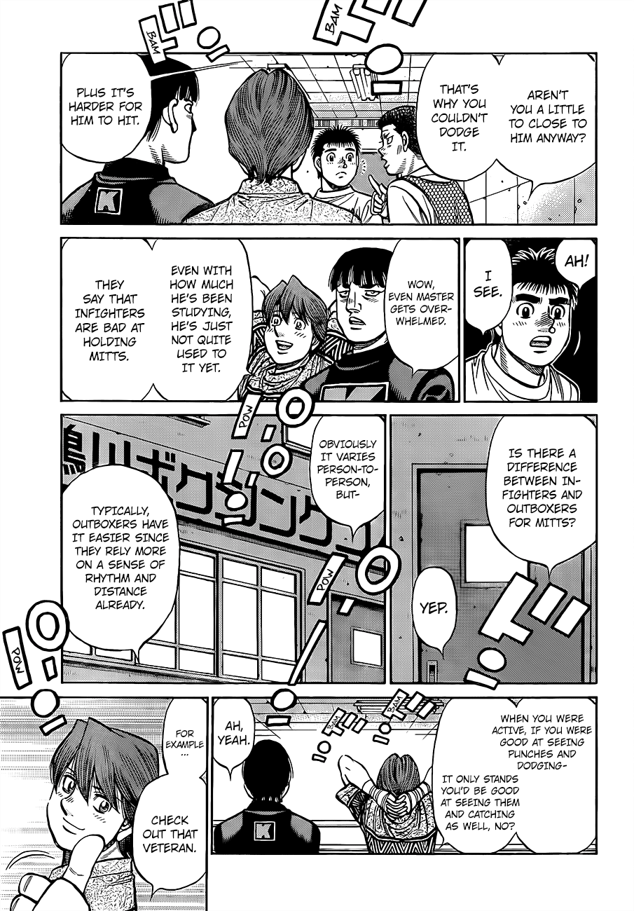 Hajime No Ippo - Chapter 1317: The Secret Behind Holding Mitts