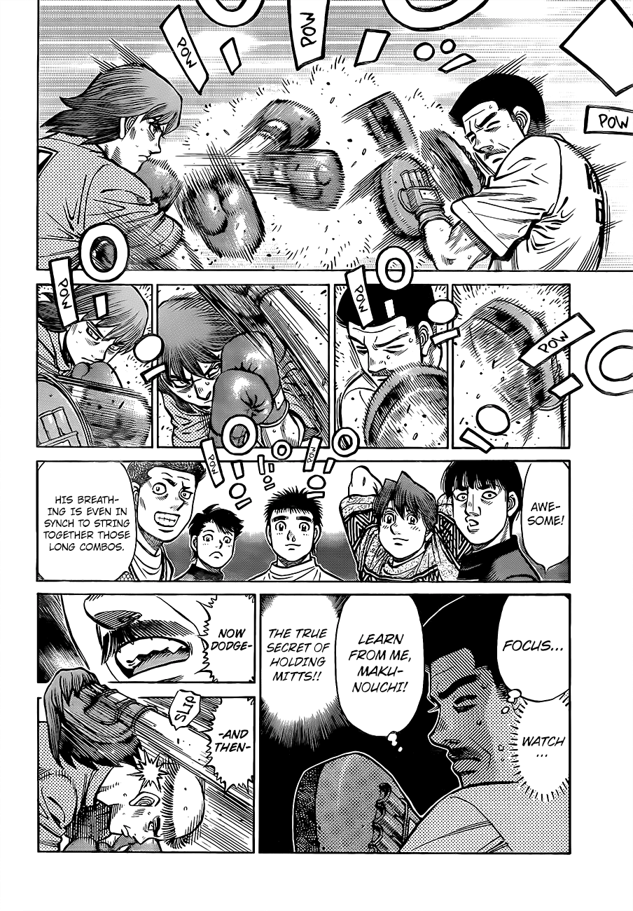 Hajime No Ippo - Chapter 1317: The Secret Behind Holding Mitts