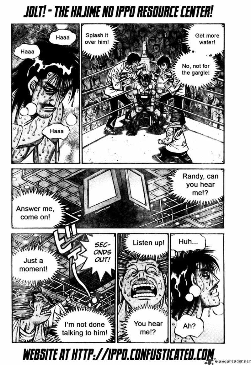 Hajime No Ippo - Chapter 828 : Right Jabs