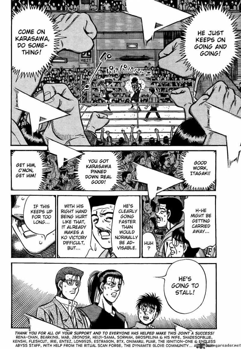 Hajime No Ippo - Chapter 909 : Itagaki`s Turn