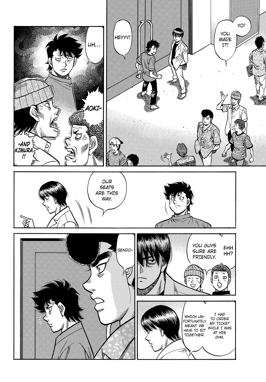 Hajime No Ippo - Chapter 1450:  Rosario In Battle Mode