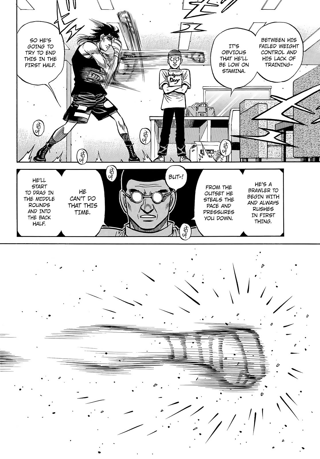 Hajime No Ippo - Chapter 1450:  Rosario In Battle Mode