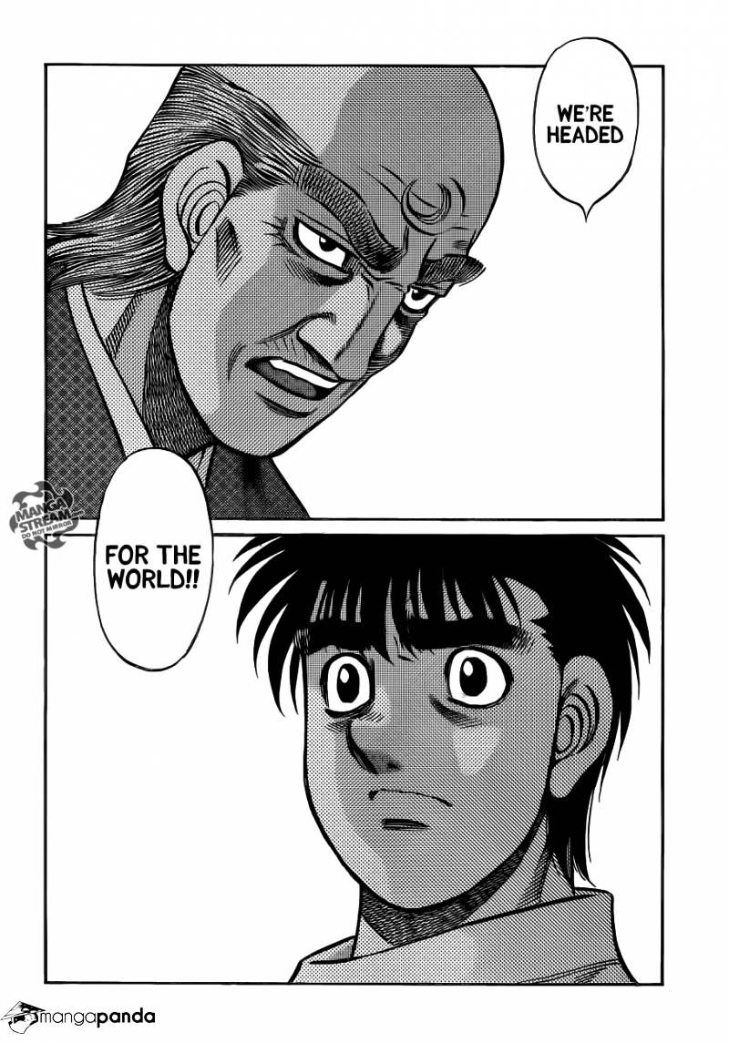 Hajime No Ippo - Chapter 981 : He World S Beckoning