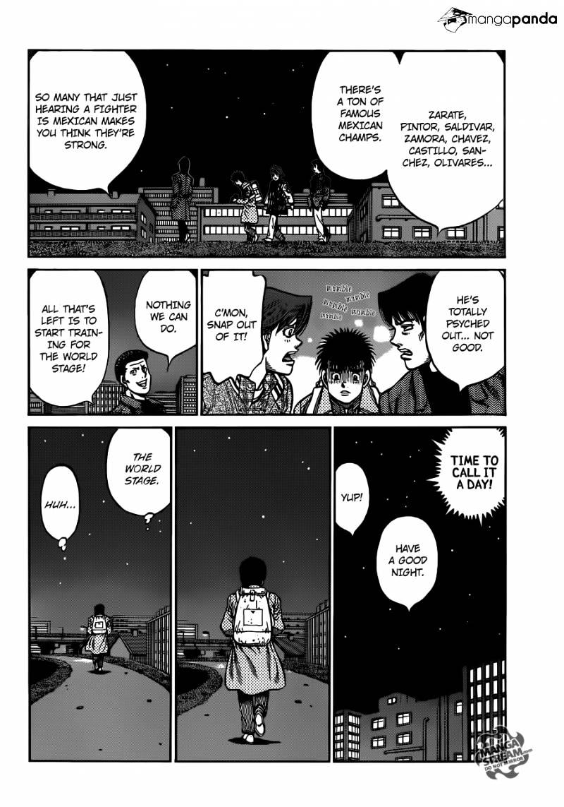 Hajime No Ippo - Chapter 981 : He World S Beckoning