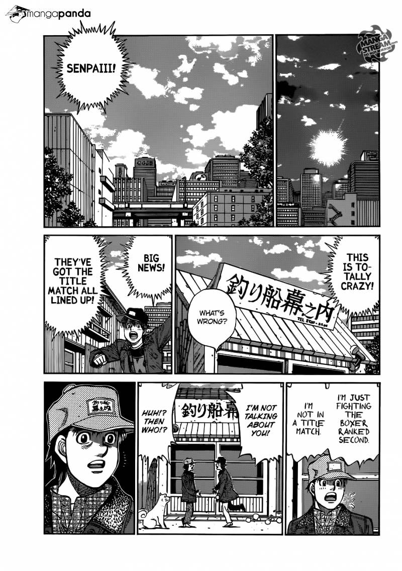 Hajime No Ippo - Chapter 981 : He World S Beckoning