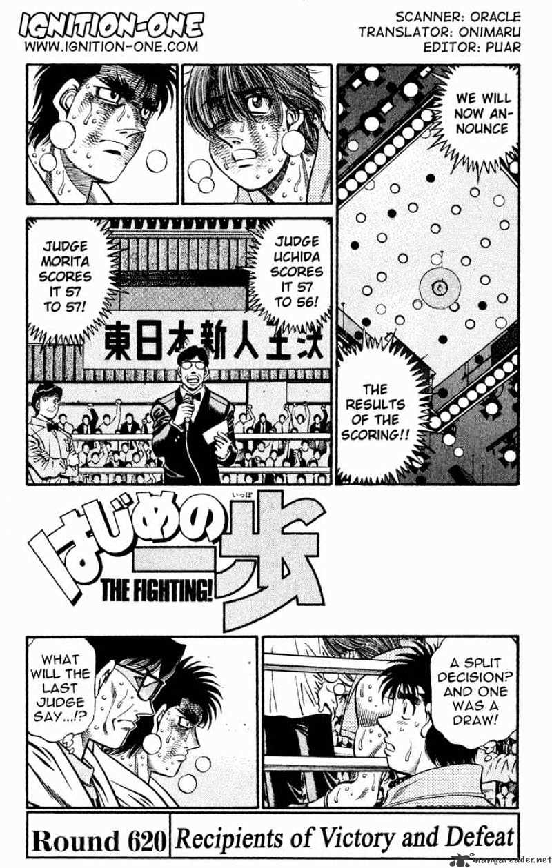 Hajime No Ippo - Chapter 620 : The Winner And The Loser