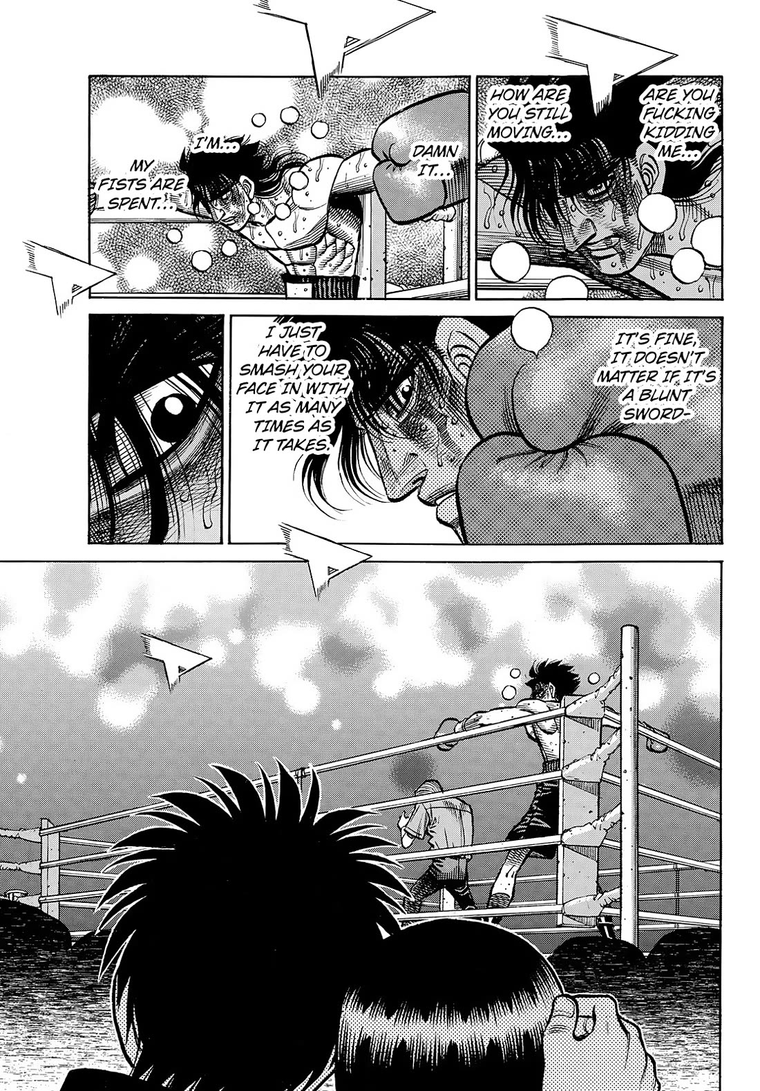 Hajime No Ippo - Chapter 1477: Limit Line