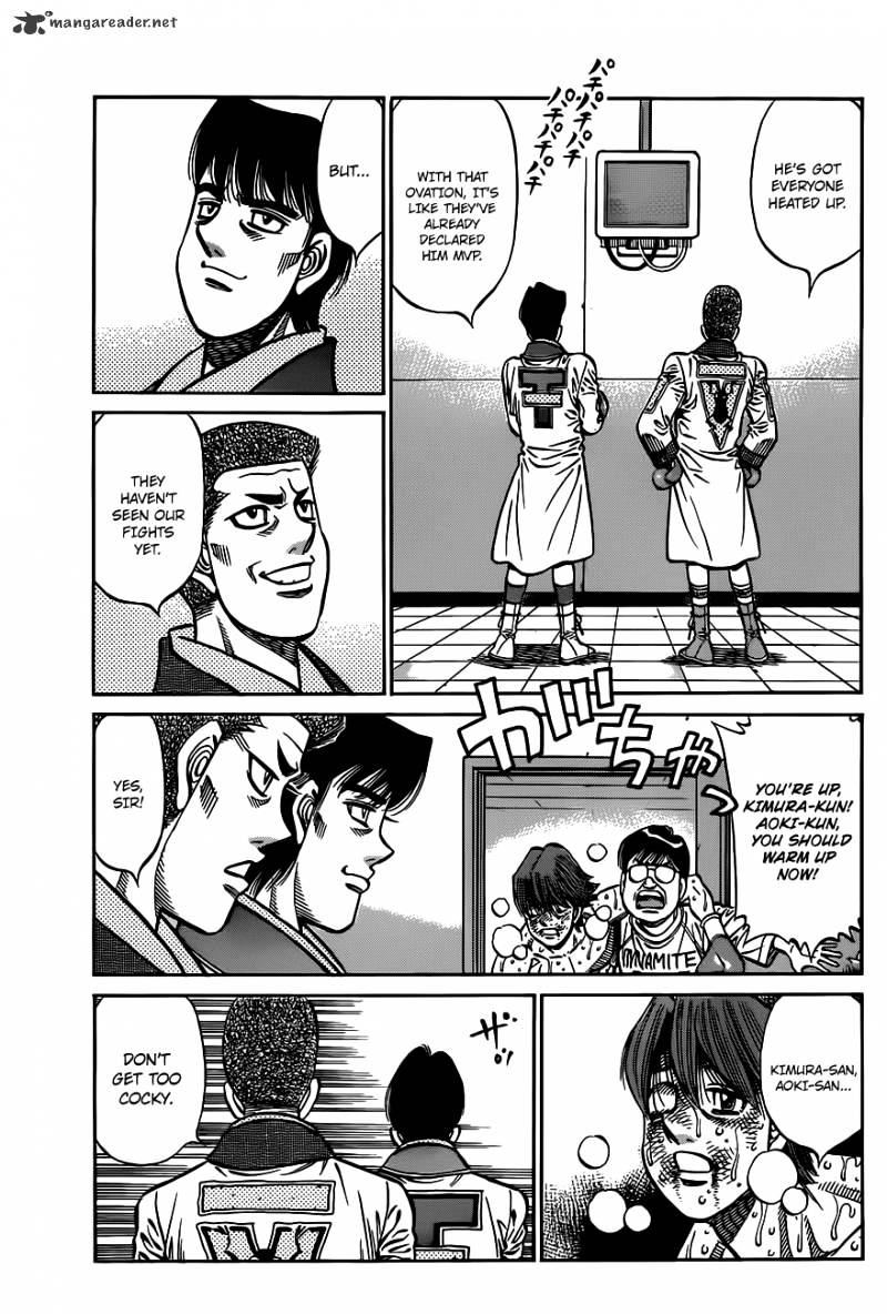 Hajime No Ippo - Chapter 972 : A Senpai S Dignity