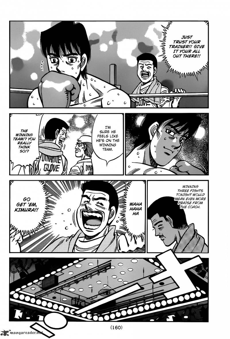 Hajime No Ippo - Chapter 972 : A Senpai S Dignity