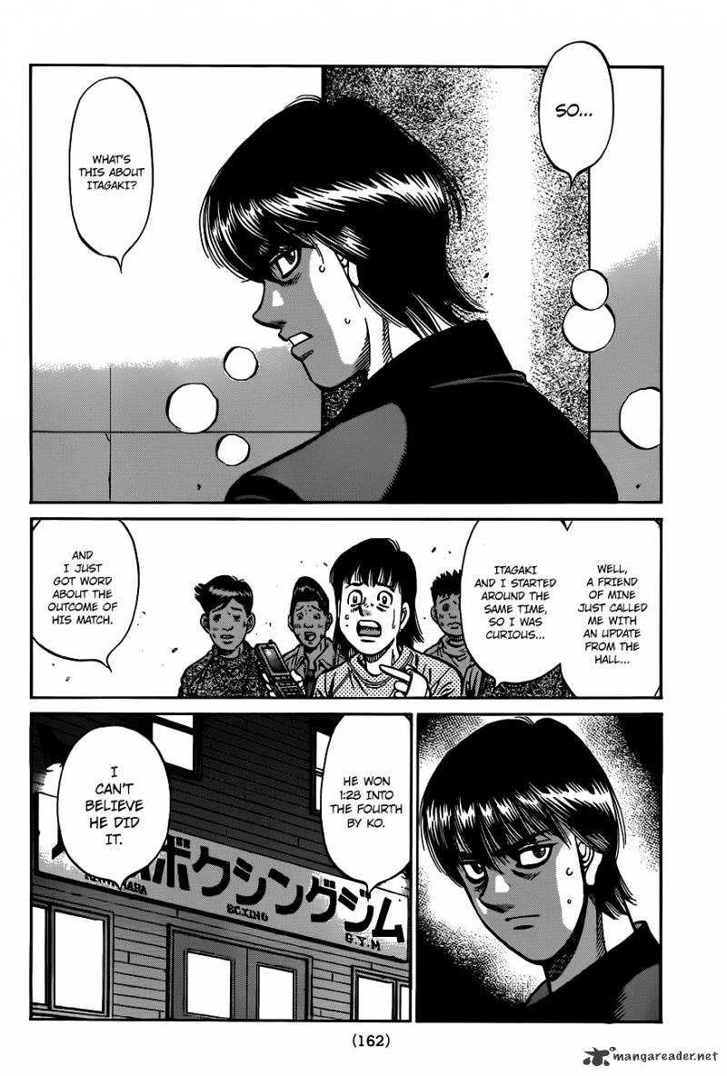 Hajime No Ippo - Chapter 972 : A Senpai S Dignity