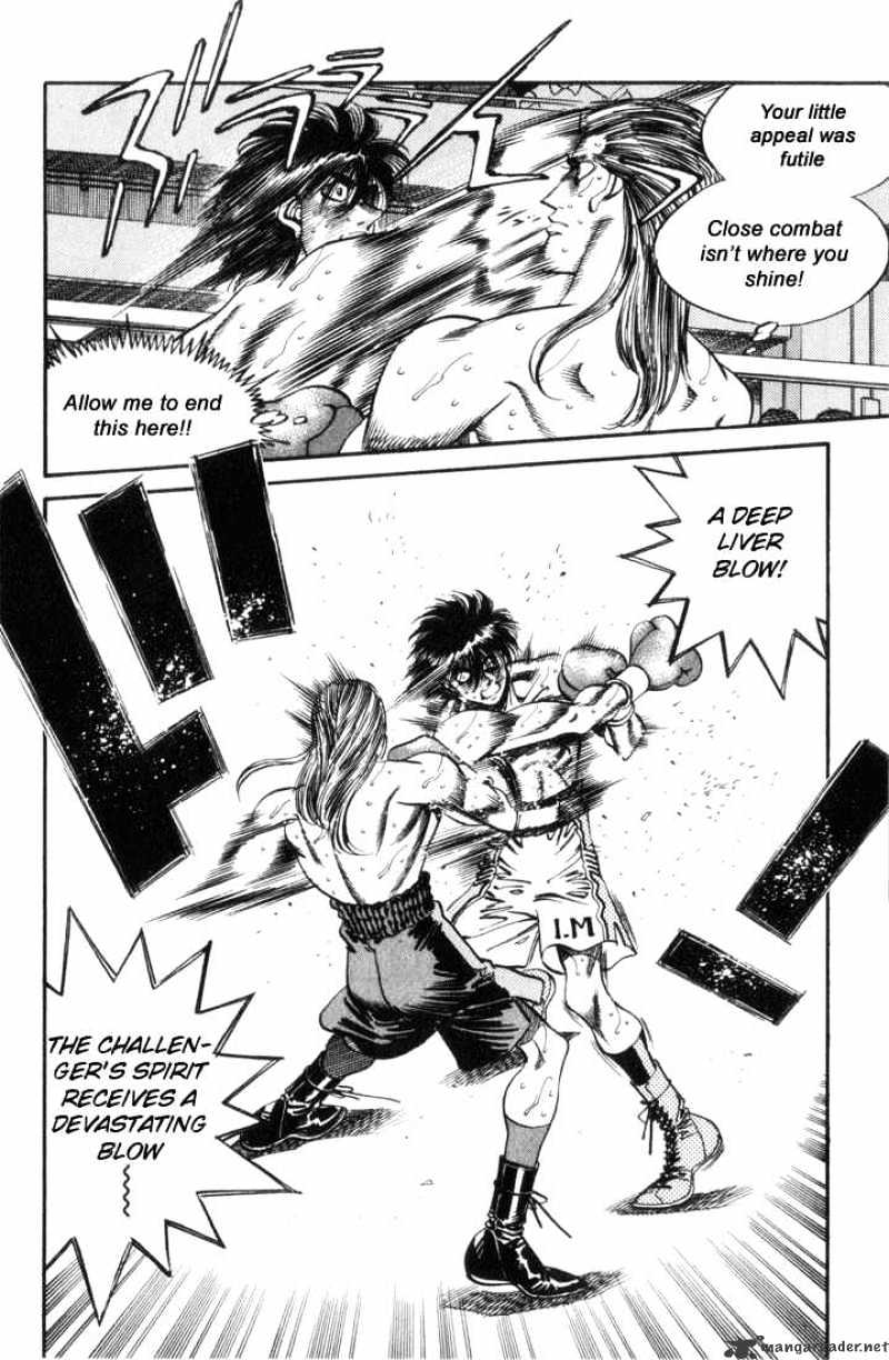 Hajime No Ippo - Chapter 324 : Energy For One Hit