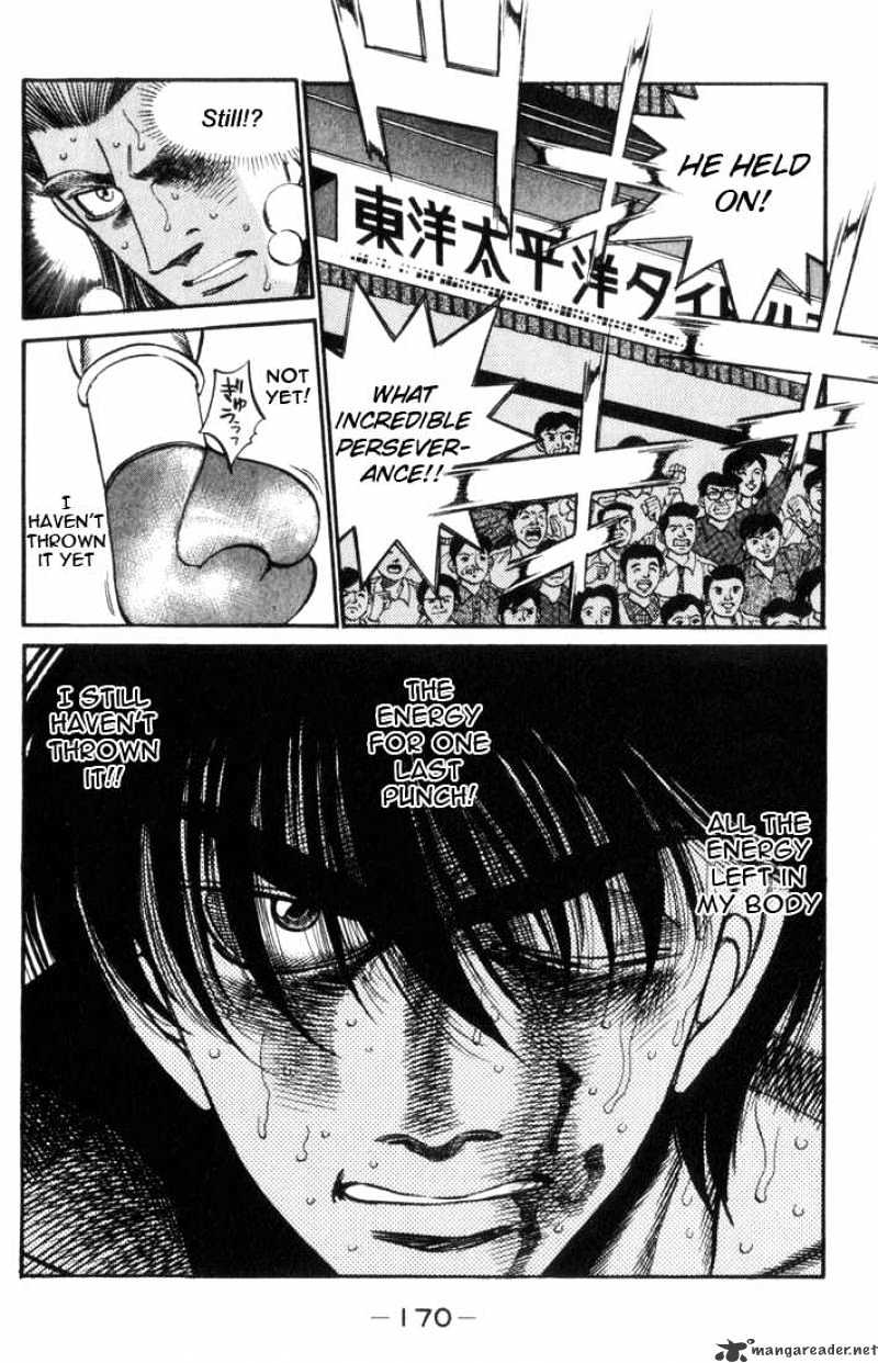 Hajime No Ippo - Chapter 324 : Energy For One Hit