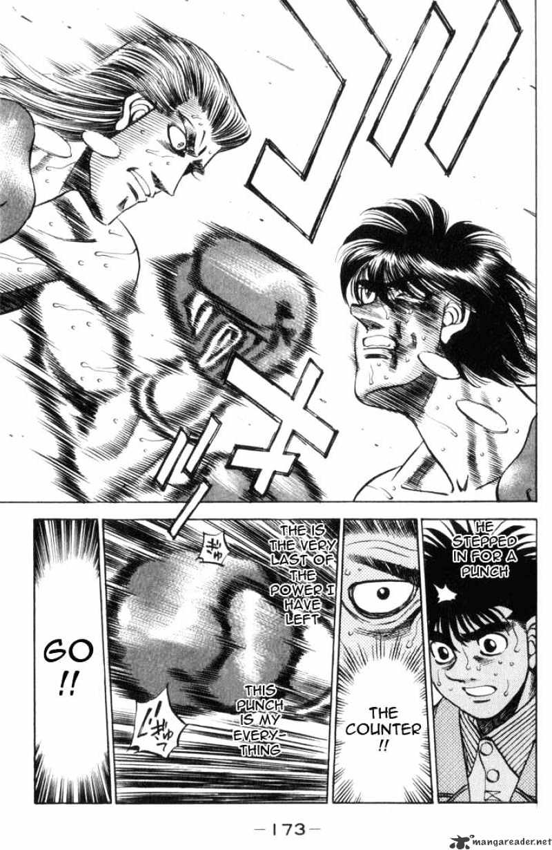 Hajime No Ippo - Chapter 324 : Energy For One Hit