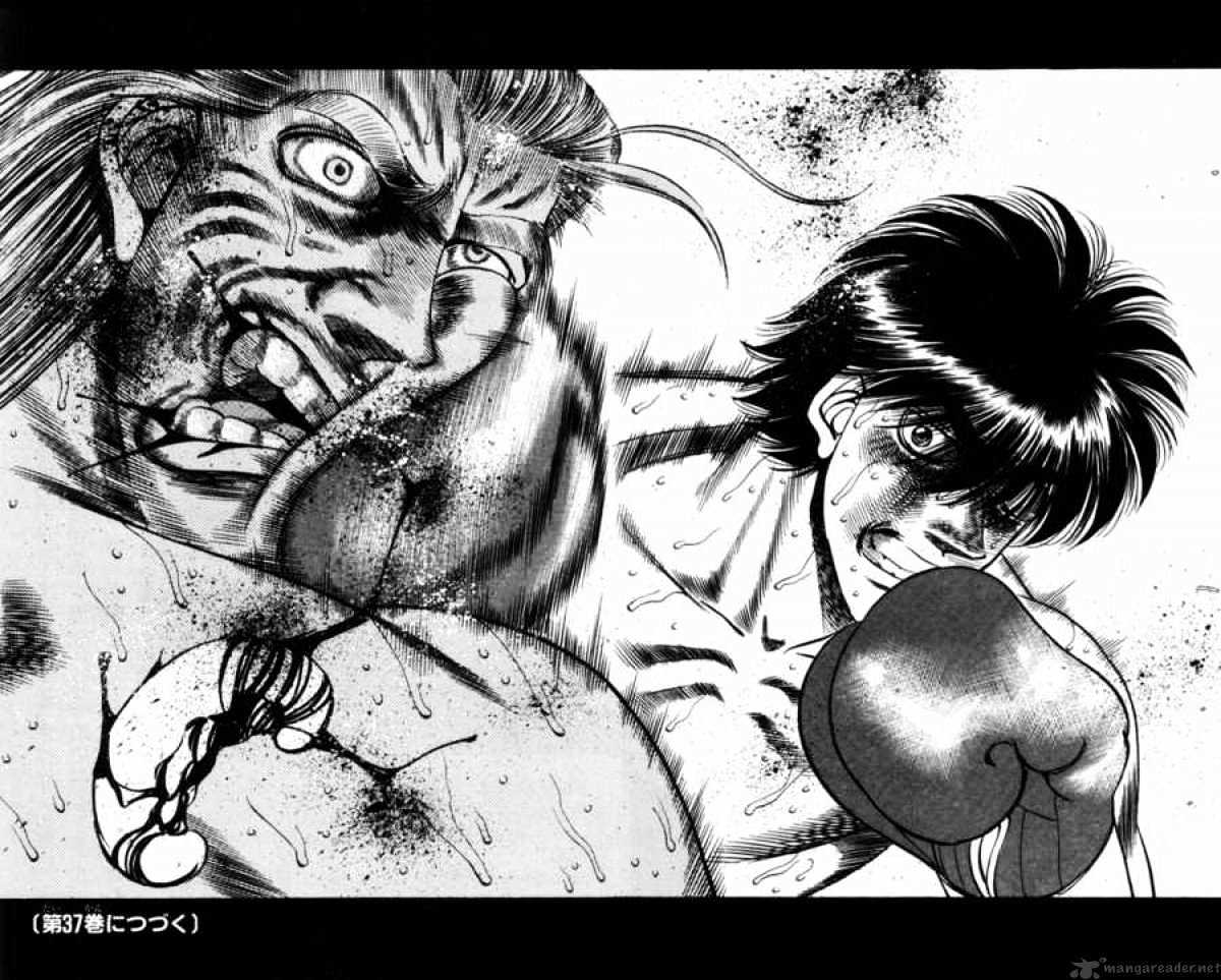 Hajime No Ippo - Chapter 324 : Energy For One Hit