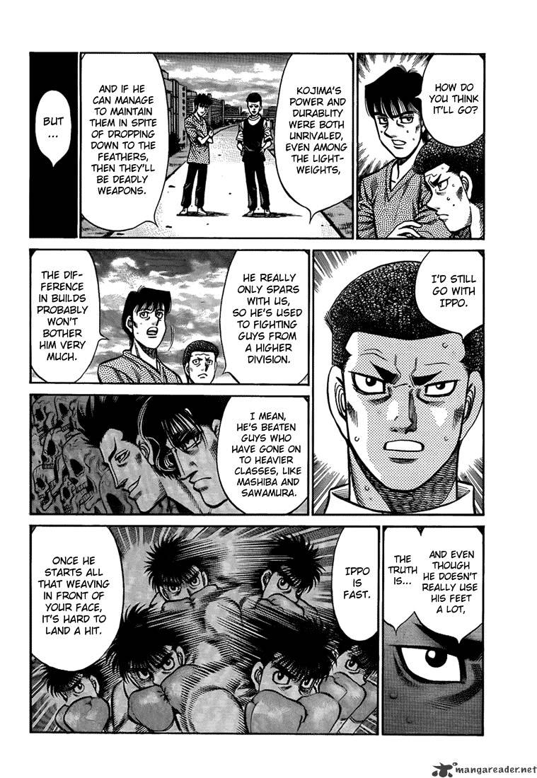 Hajime No Ippo - Chapter 917 : Looking Down