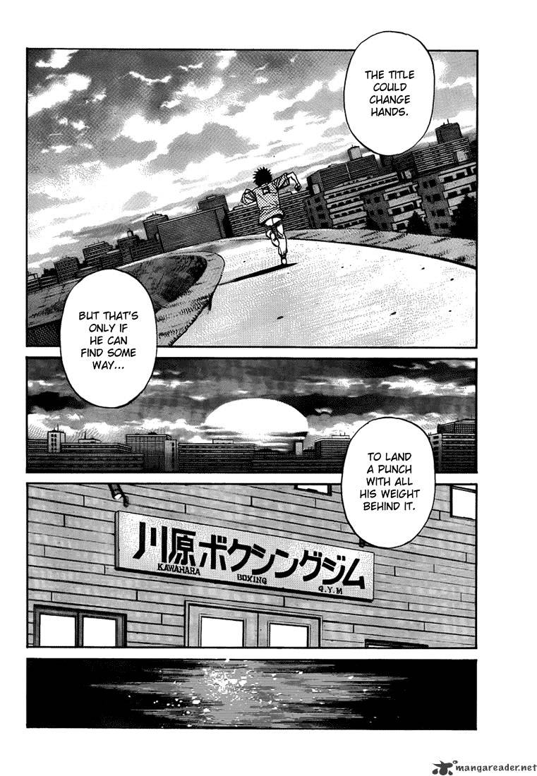 Hajime No Ippo - Chapter 917 : Looking Down