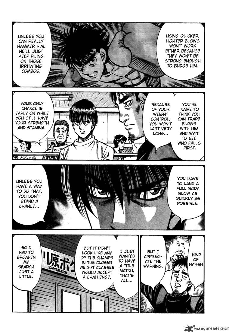 Hajime No Ippo - Chapter 917 : Looking Down