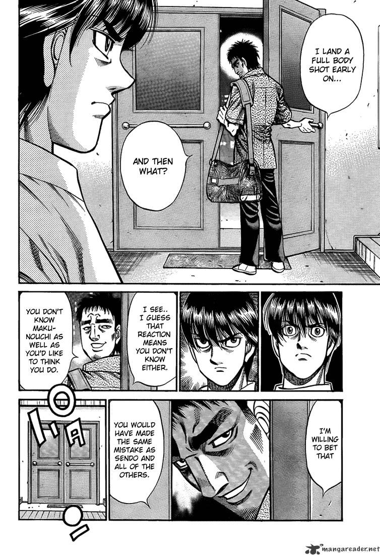 Hajime No Ippo - Chapter 917 : Looking Down