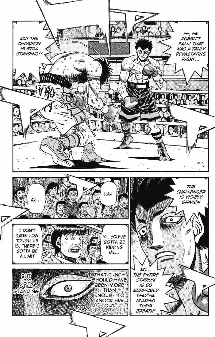 Hajime No Ippo - Chapter 495 : The Reason He Can T Fall