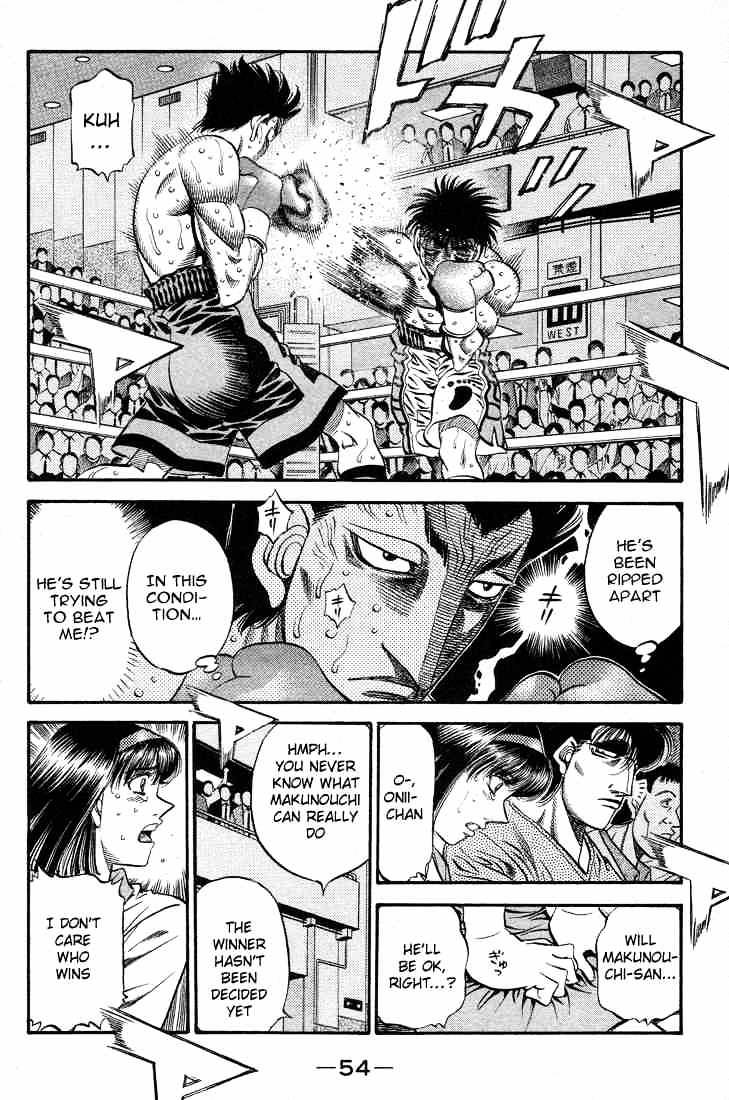 Hajime No Ippo - Chapter 495 : The Reason He Can T Fall