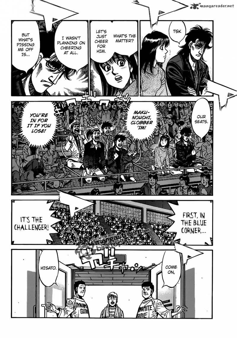 Hajime No Ippo - Chapter 931 : Reporting In, With A Smile