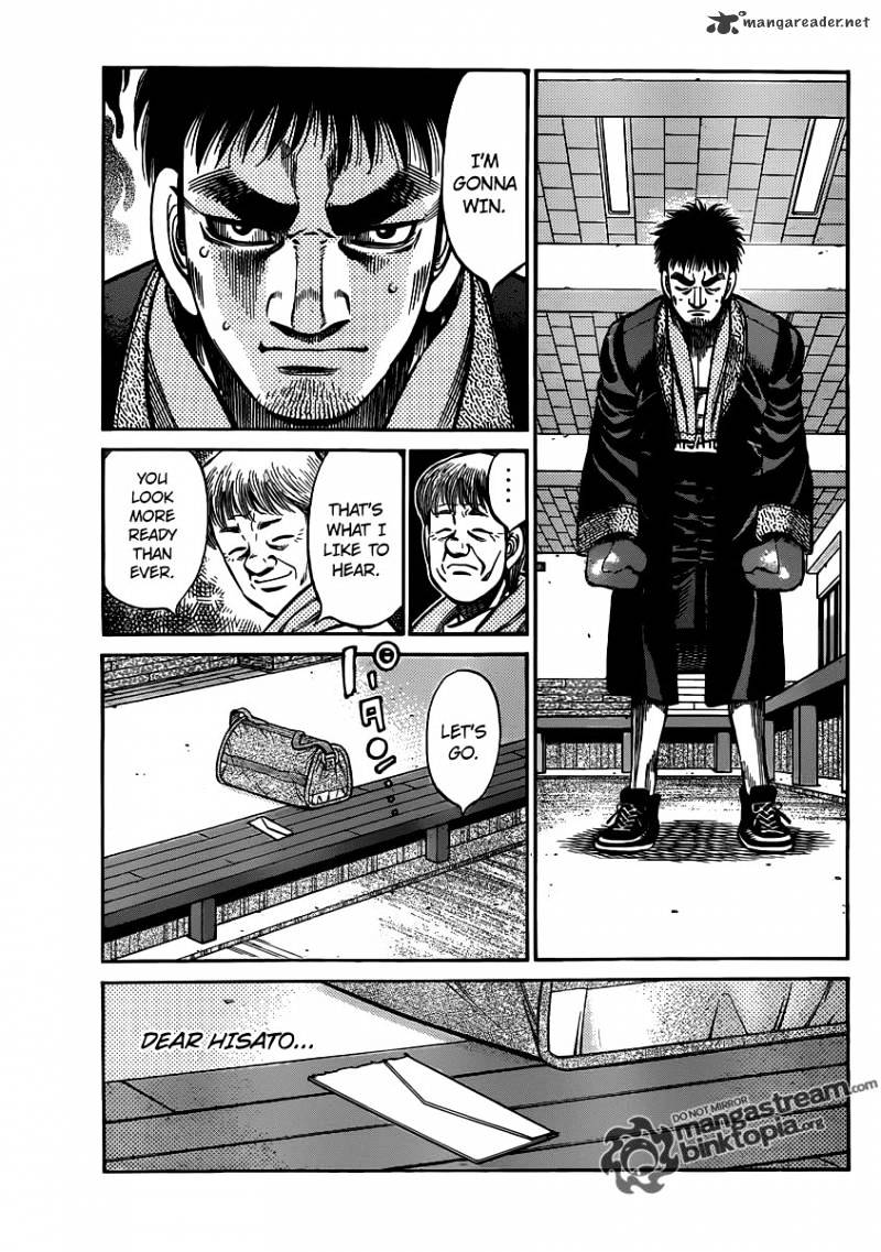 Hajime No Ippo - Chapter 931 : Reporting In, With A Smile