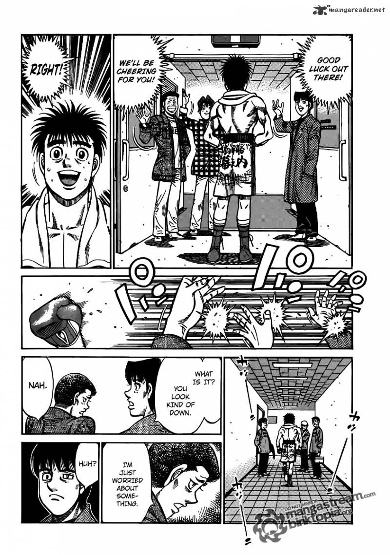 Hajime No Ippo - Chapter 931 : Reporting In, With A Smile