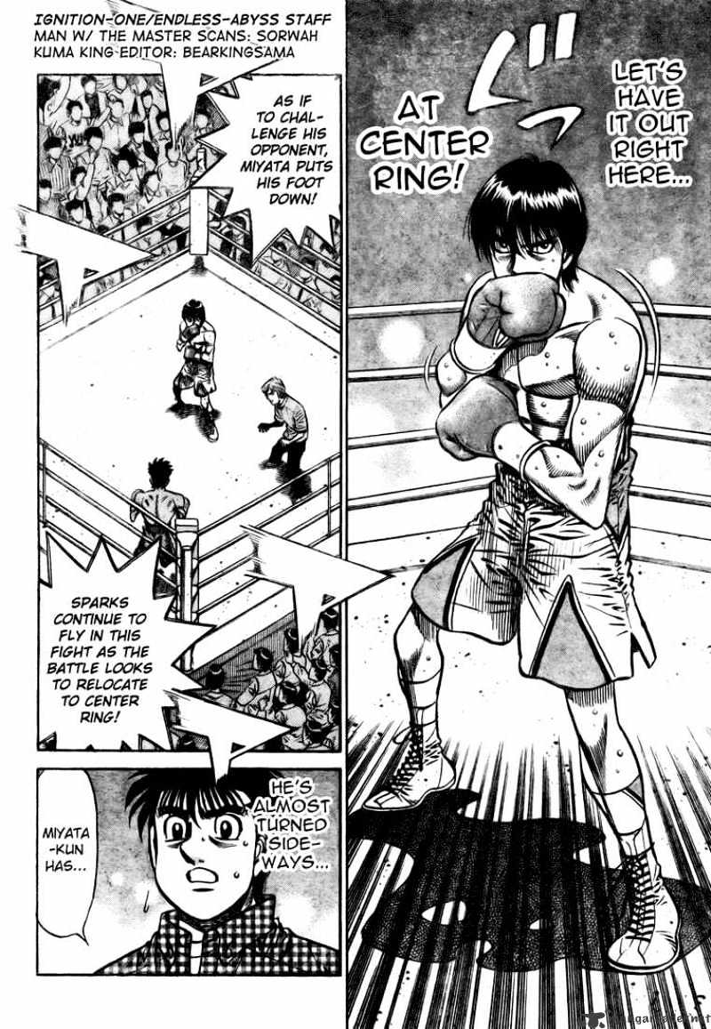 Hajime No Ippo - Chapter 823 : The Person I Ve Chased