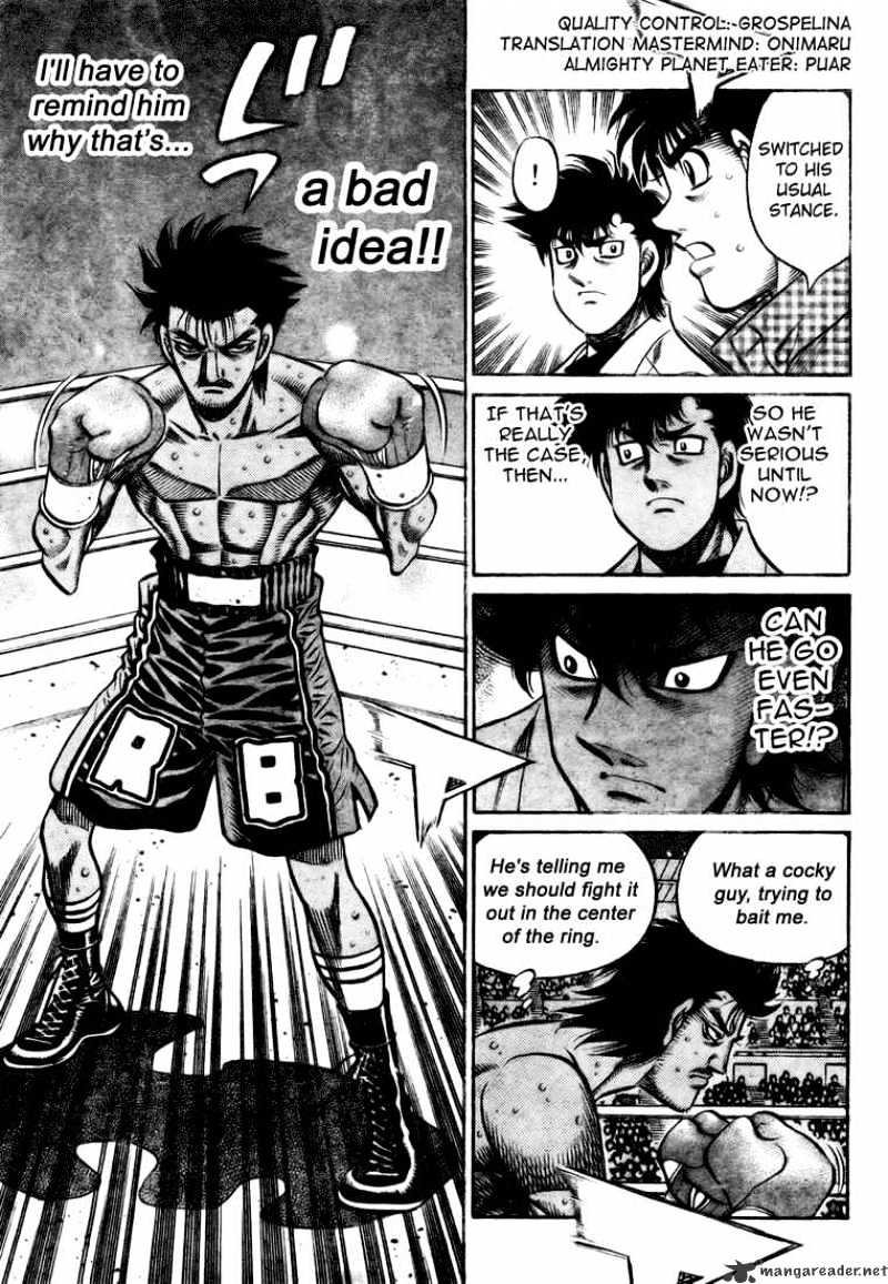 Hajime No Ippo - Chapter 823 : The Person I Ve Chased