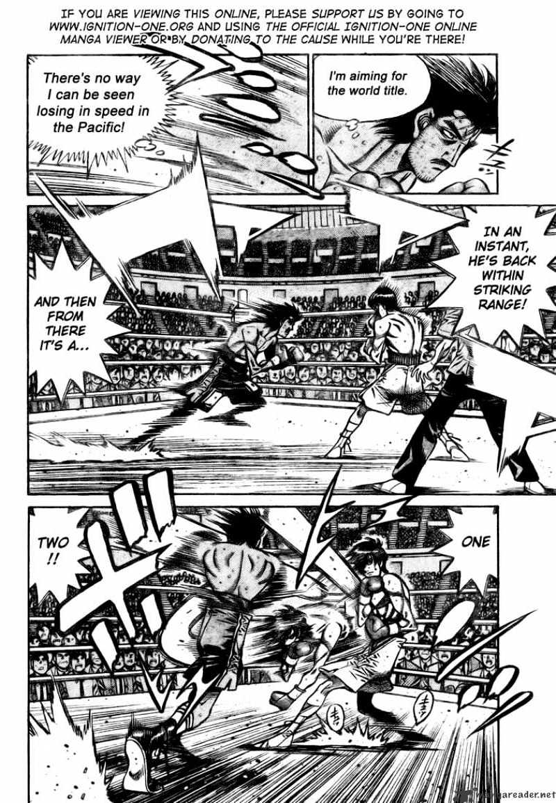 Hajime No Ippo - Chapter 823 : The Person I Ve Chased