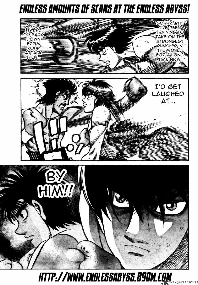 Hajime No Ippo - Chapter 823 : The Person I Ve Chased